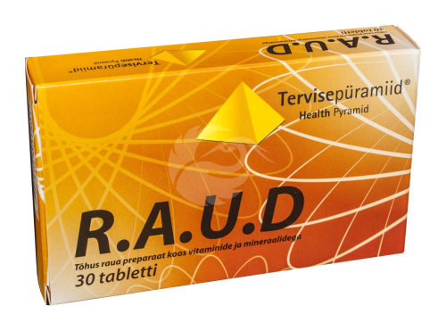TERVISEPÜRAMIID R.A.U.D TBL N30
