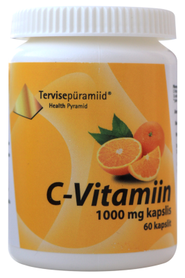 TERVISEPÜRAMIID VITAMIIN C KAPSLID 1000MG N60
