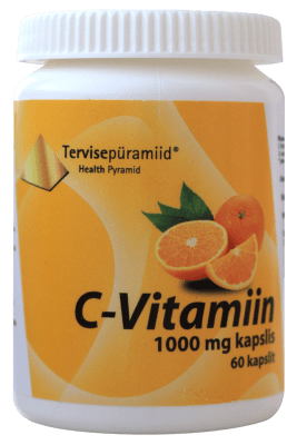 TERVISEPÜRAMIID VITAMIIN C KAPSLID 1000MG N60
