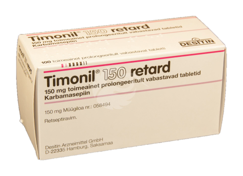 TIMONIL 150 RETARD TOIMEAINET PROLONGEERITULT VABASTAV TBL 150MG N100