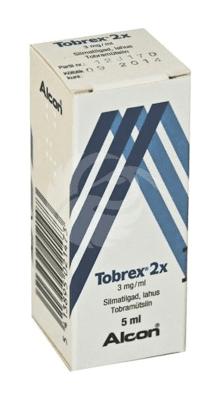 TOBREX 2X SILMATILGAD LAHUS 3MG 1ML 5ML N1