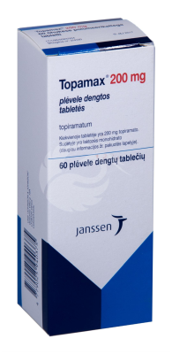 TOPAMAX ÕHUKE POLÜMEERKATTEGA TBL 200MG N60
