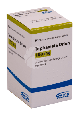 TOPIRAMATE ORION ÕHUKE POLÜMEERKATTEGA TBL 100MG N60