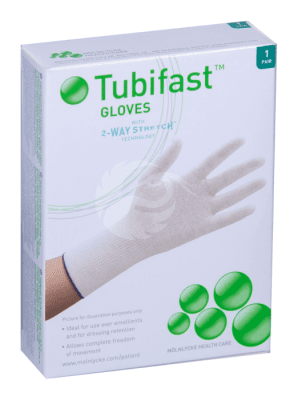 TUBIFAST LASTE KINDAD S MITTESTERIL 1 PAAR PUUVILL N1