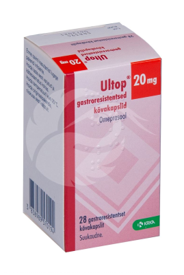 ULTOP GASTRORESIST KÕVAKAPS 20MG N28