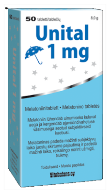UNITAL TBL 1MG N50
