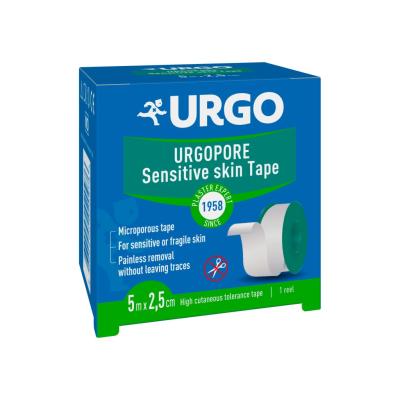 URGOPORE RULLPLAASTER 2,5CMX5M TSELLULOOSIST