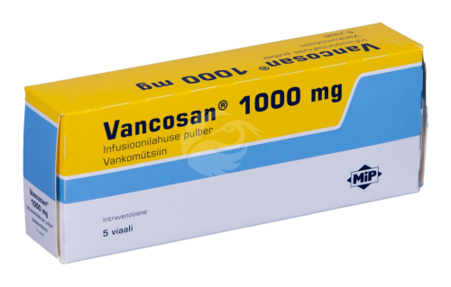 VANCOSAN 1000 MG INFUSIOONI PULBER 1000MG N5