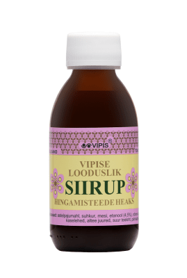 VIPIS KÖHASIIRUP LOODUSLIK 150ML