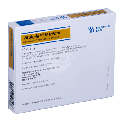 VITALIPID N INFANT INFUSIOONI KONTSENTRAAT 10ML N10