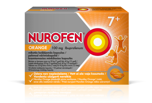NUROFEN ORANGE PEHME NÄRIMISKAPSEL 100MG N12