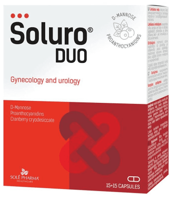 SOLE PHARMA SOLURO DUO KAPSLID N15+15