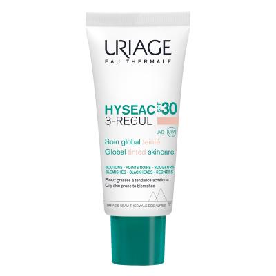 URIAGE HYSEAC 3-REGUL NÄOKREEM SPF30 TOONIV 40ML