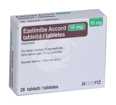 EZETIMIBE ACCORD TBL 10MG N28