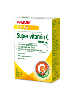 SUPER VITAMIN C PROLONG TBL 600MG N30