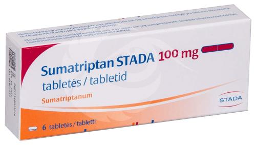 SUMATRIPTAN STADA TBL 100MG N6