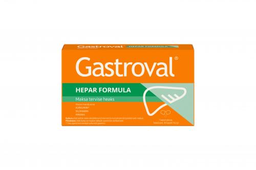 GASTROVAL HEPAR FORMULA KAPSLID N30