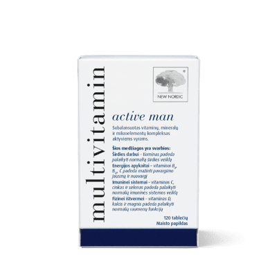 MULTIVITAMIN ACTIVE MAN TBL N120