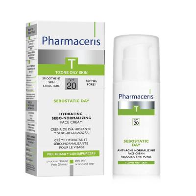 PHARMACERIS T SEBOSTATIC DAY NÄOKREEM AKNEVASTANE SPF20 50ML