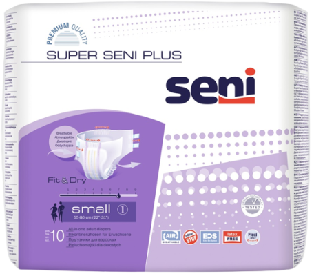 SENI SUPER PLUS PÜKSMÄHKMED S 2100ML N10