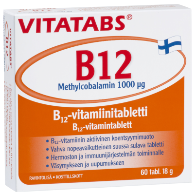 VITATABS B12 TBL 1000MCG N60
