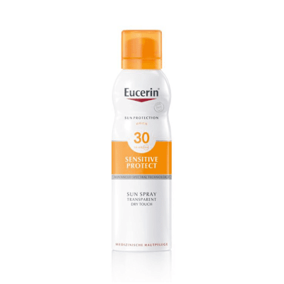 EUCERIN SUN PÄIKESEKAITSE AEROSOOL SPF30 VÄRVITU 200ML