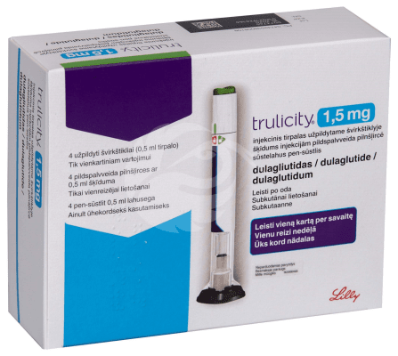 TRULICITY SÜSTELAHUS PEN-SÜSTLIS 1.5MG 0.5ML 0.5ML N4