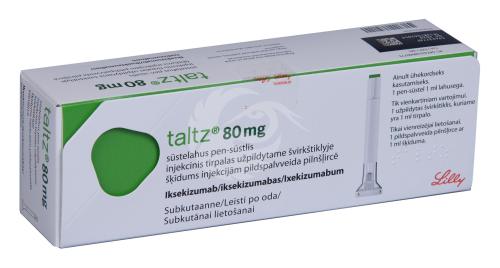 TALTZ SÜSTELAHUS PEN-SÜSTLIS 80MG 1ML 1ML N1