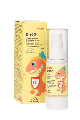 NORDAID VITAMIIN D SUUKAUDNE SPREI 10MCG LASTELE 30ML