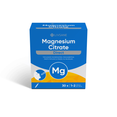 LIVSANE MAGNEESIUMTSITRAAT DIREKT GRAANULID N30