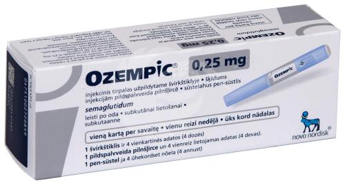 OZEMPIC SÜSTELAHUS PEN-SÜSTLIS 0.25MG 1ANNUSES 4ANNUST N1