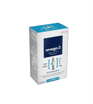 PARANE OMEGA-3+MG+D3+C+E KAPSLID N60