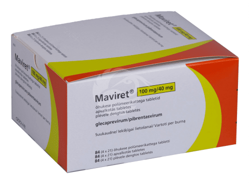 MAVIRET ÕHUKE POLÜMEERKATTEGA TBL 100MG+40MG N84