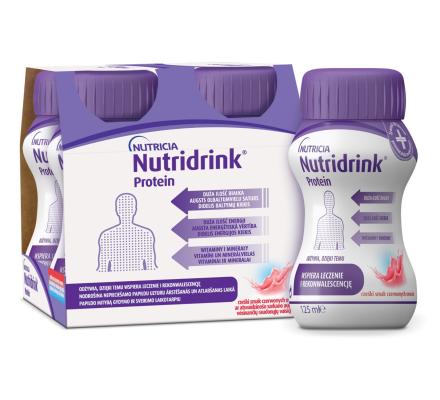 NUTRIDRINK PROTEIN JOOK PUNASED MARJAD 125ML N4