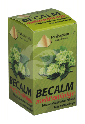 Tervisepüramiid BeCalm tbl melatoniiniga N30