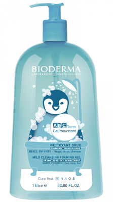 BIODERMA ABCDERM PESEMISGEEL LASTELE 1000ML