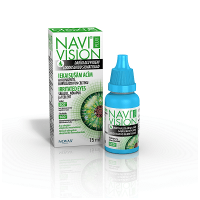 NAVI VISION PLUS IRRITATED EYES SILMATILGAD 15ML