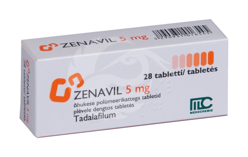 ZENAVIL ÕHUKE POLÜMEERKATTEGA TBL 5MG N28