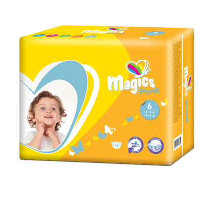 MAGICS EASYSOFT MÄHKMED LASTELE XL +16KG N36