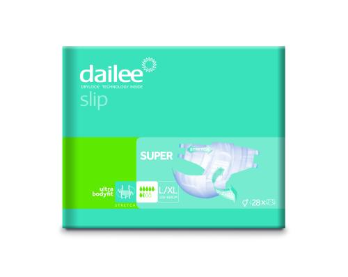 DAILEE SLIP PÜKSMÄHE SUPER L/XL 120-160CM 3100ML N28