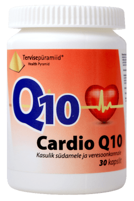 TERVISEPÜRAMIID CARDIO Q10 KAPSLID N30