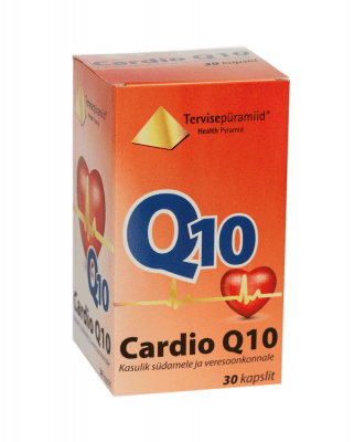 TERVISEPÜRAMIID CARDIO Q10 KAPSLID N30