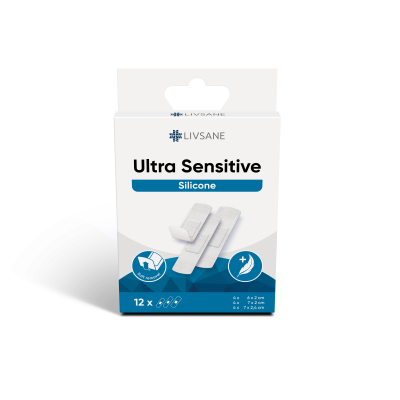 LIVSANE SILIKOONPLAASTER 3 SUURUST N12