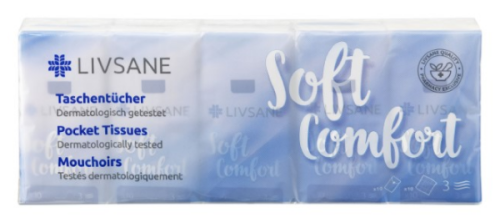 LIVSANE SOFT PABERTASKURÄTIKUD 3-KIHILINE N10