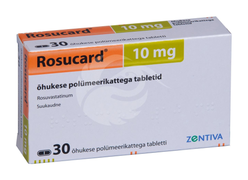 ROSUCARD 10MG ÕHUKE POLÜMEERKATTEGA TBL 10MG N30