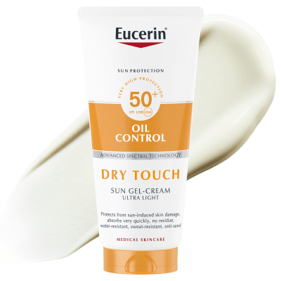 EUCERIN SUN OIL CONTROL PÄIKESEKAITSE GEEL-KREEM SPF50+ 200ML