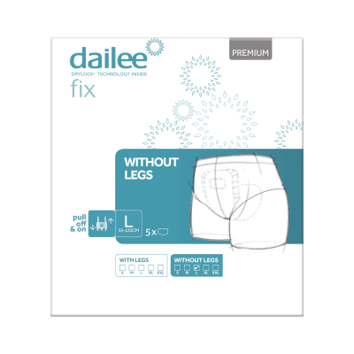 DAILEE FIX PREMIUM FIKSEERIVAD PÜKSID W/O LEGS L N5
