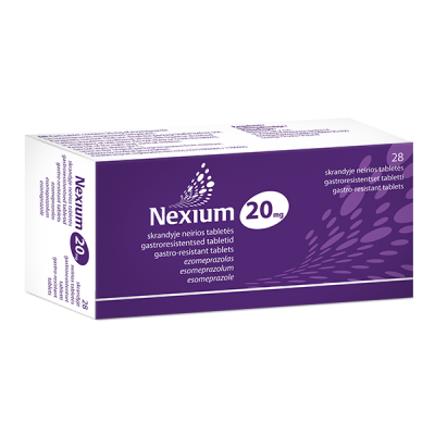 NEXIUM GASTRORESIST TBL 20MG N28, (TML)