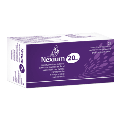 NEXIUM GASTRORESIST TBL 20MG N28, (TML)