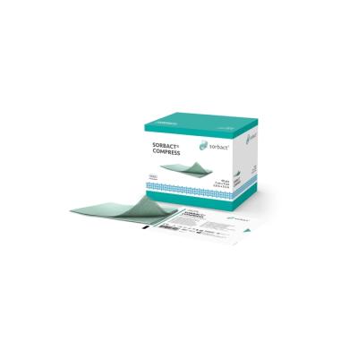 SORBACT BAKTEREID SIDUV HAAVAKOMPRESS 7X9CM (LAHTI VOLDITUNA 17X28CM) N40